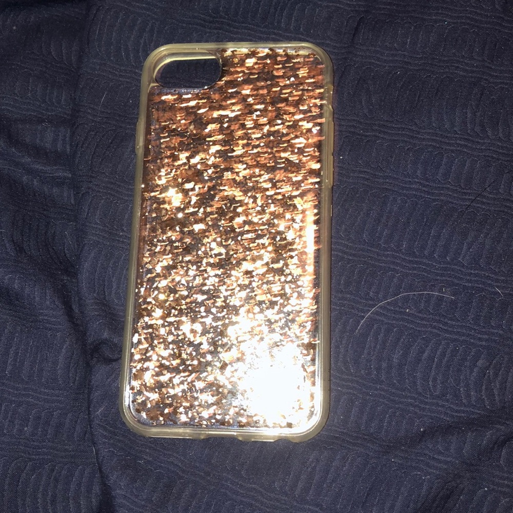 Gold flake iPhone 7/8 case